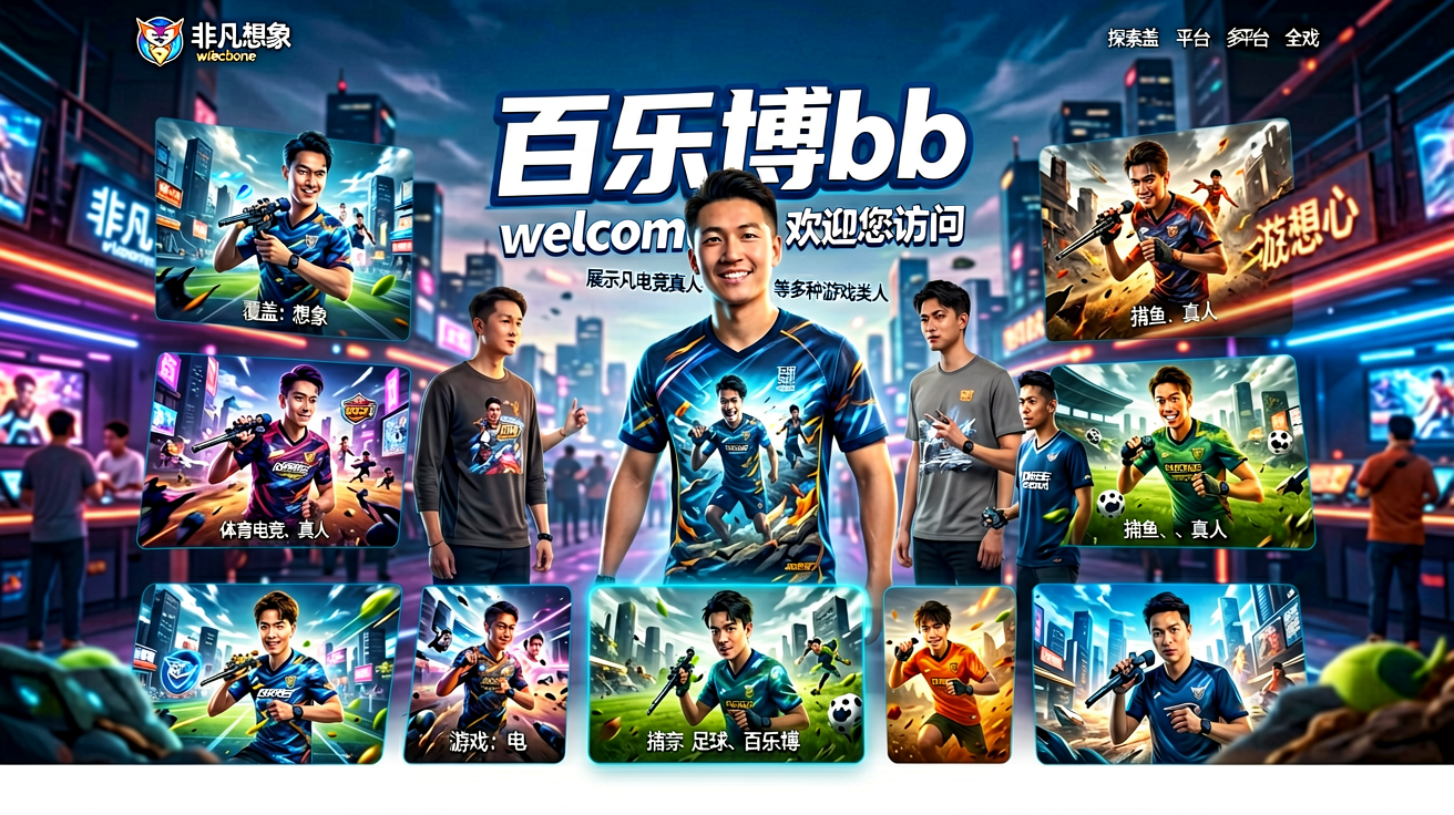 blb百乐博游戏中心首页，展示体育电竞真人等多种游戏类型